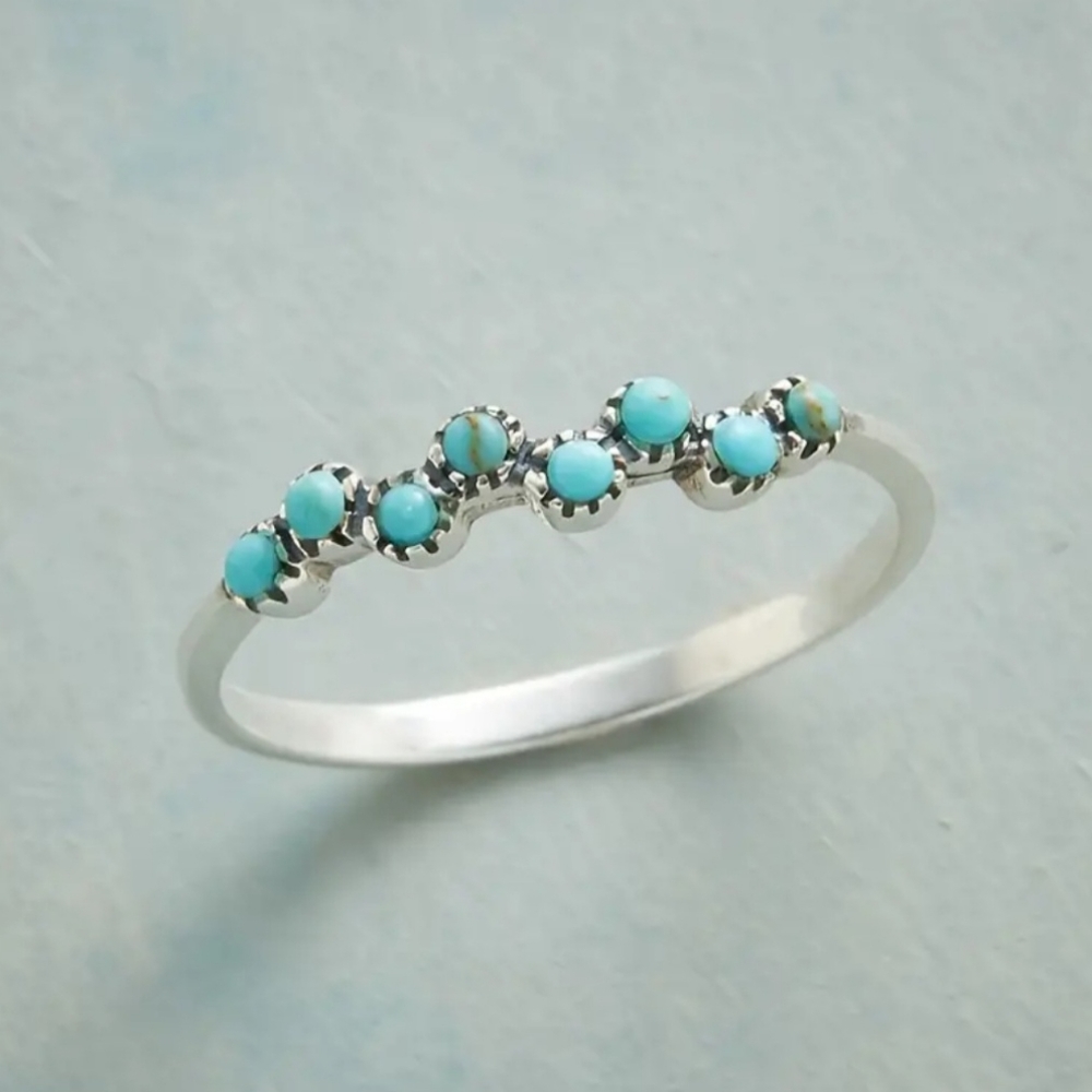 New Turquoise Silver Ring